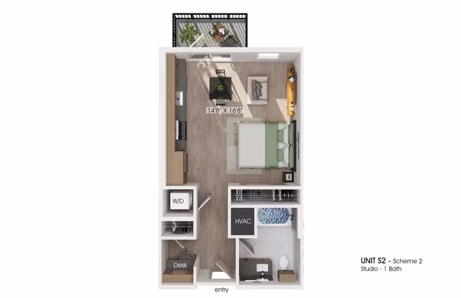 Unit 4097 4097 floor plan